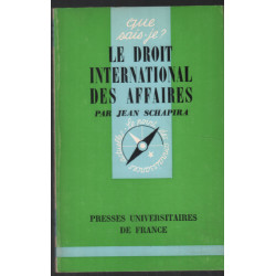 Le droit international des affaires