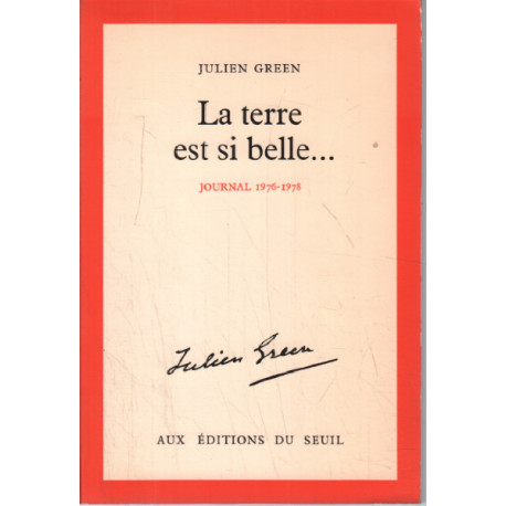 La Terre est si belle - 1976-1978