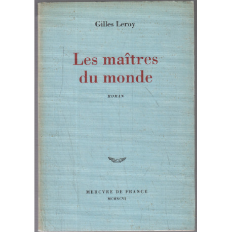 Les Maîtres du monde