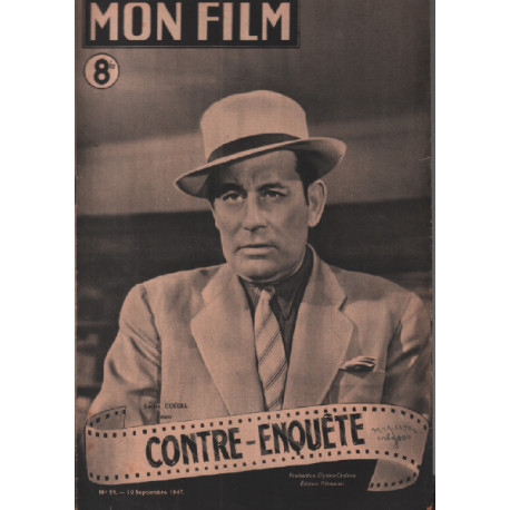 Contre-enquète / revue mon film n° 59 lucien coedel