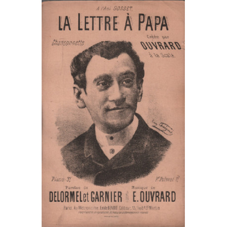 La lettre a papa / paroles et musique