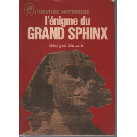 L'énigme du grand sphinx