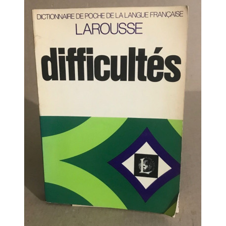 Dictionnaire des difficultés françaises