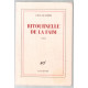 Ritournelle de la faim