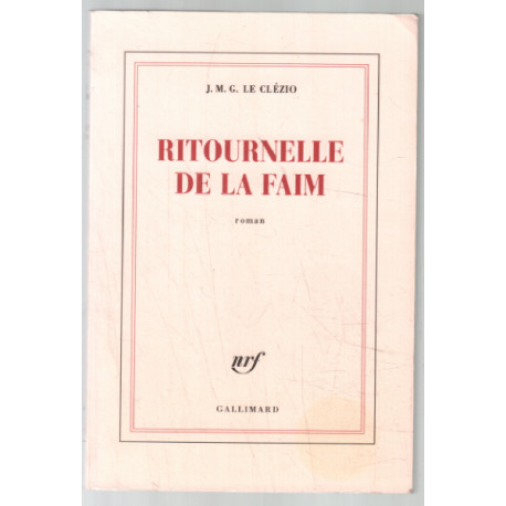 Ritournelle de la faim