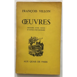 Oeuvres (précédées d'une notice et suivies d'un glossaire