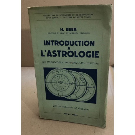 Introduction à l'astrologie
