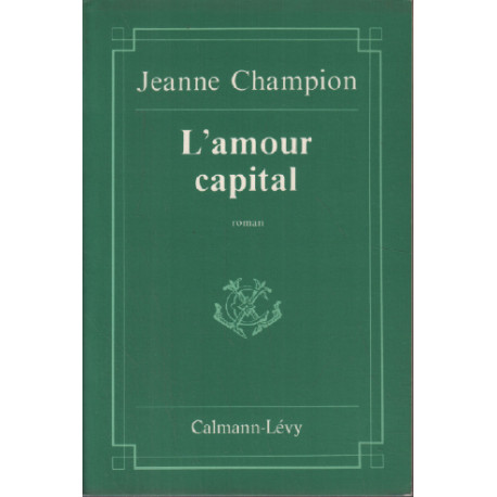 L'amour capital