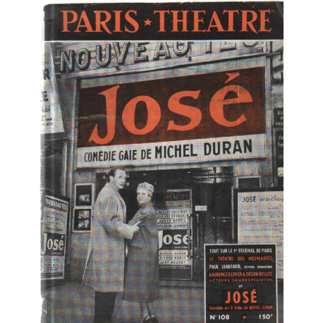 Jose/ comedie gaie de michel duran