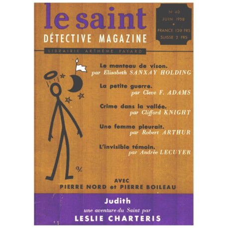 Le saint détective magazine n° 40