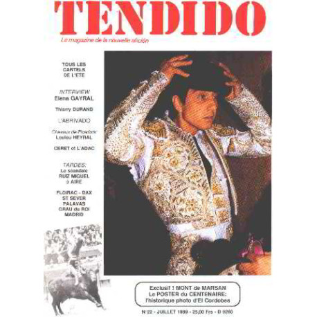 Tendido n° 22 / le magazine de la nouvelles aficion/