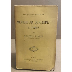 Monsieur Bergeret à Paris