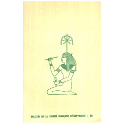 Bulletin de la societe française d'egyptologie n° 68