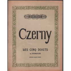 Les cinqs doigts 24 exercices opus 777 ( nouvelle édition revue et...