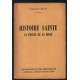 Histoire sainte : le peuple de la bible