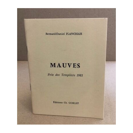 Mauves/ prix des templiers 1981