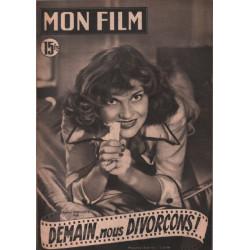 Demain nous divorçons / Revue mon film n° 256 / sphie desmarets