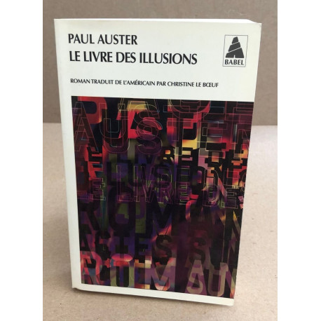 Le livre des illusions