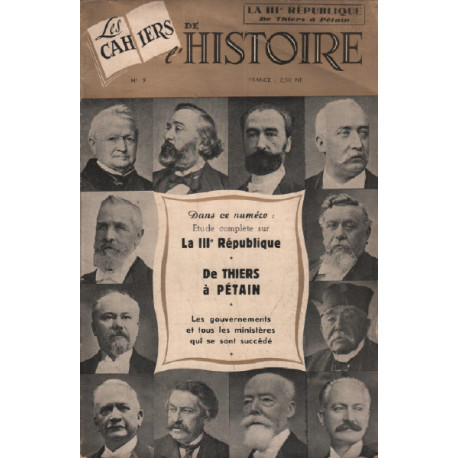 Etude complete sur la III° republique/ de thiers à Petain
