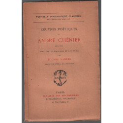 Oeuvres poétiques de andré chenier