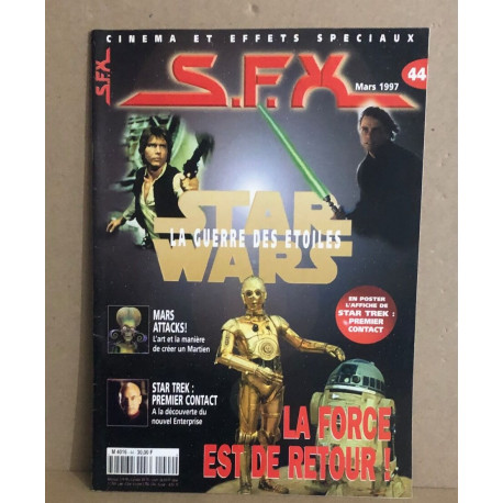 Cinéma et effets speciaux / S.F.X. N° 44 ( poster inclus )