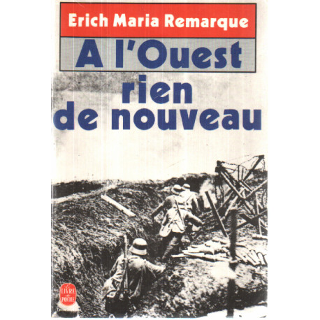 A l'ouest rien de nouveau