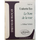 Umberto Eco Le Nom de la Rose