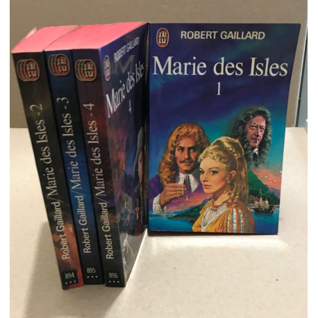 Marie des isles / 4 tomes