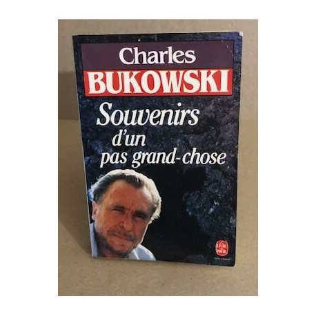 Souvenirs d'un pas grand-chose
