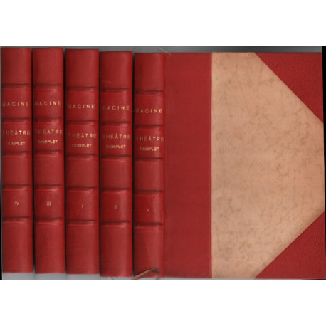 Theatre de racine gravures sur bois de le campion (édition...