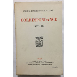 Correspondance 1907-1914