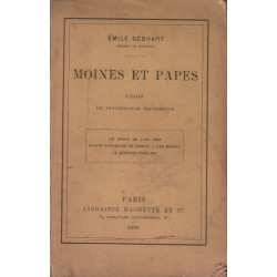 Moines et papes / essais de psychologie historique / un moine de...