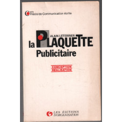 La plaquette publicitaire