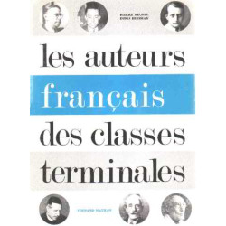 Les auteurs français des classes terminales