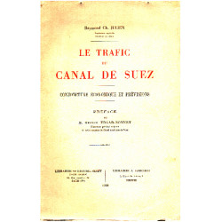 La trafic du canal de suez / conjoncture économique et prévisions
