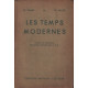 Les temps modernes / classe de quatrieme