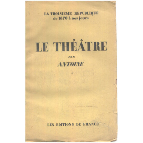 Le théatre