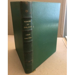 César Birotteau /bois gravés de Deusenry / texte établi et annoté...