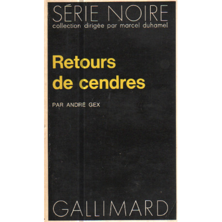 Retours de cendres