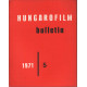 Hungarofilm / bulletin n° 5 - 1971