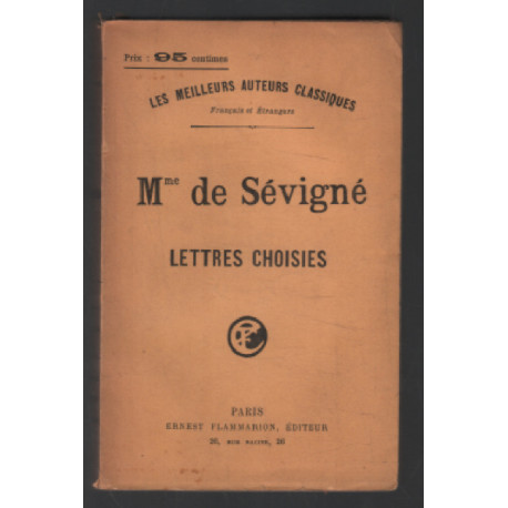 Lettres choisies