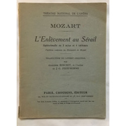 L' enlevement au Sérail