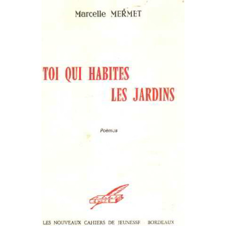 Toi qui habites les jardins