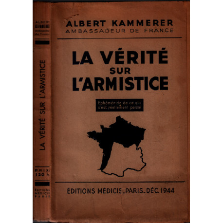 La vérité sur l'armistice