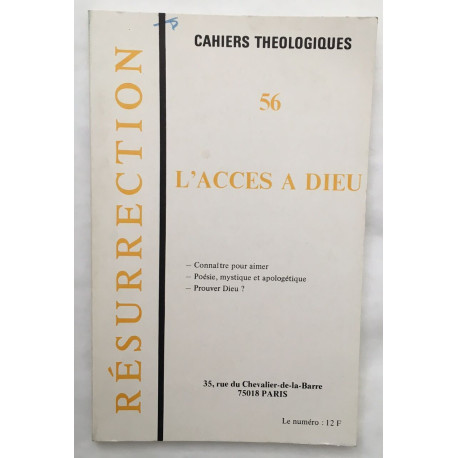 L' accès à dieu
