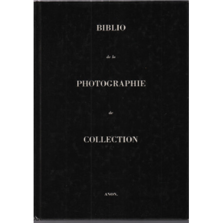 Biblio de la photographie de collection