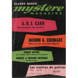 Ellery queen mystere magazine n ° 162