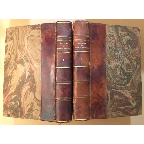 Discours et mélanges politiques (édition de 1882 en 2 tomes)