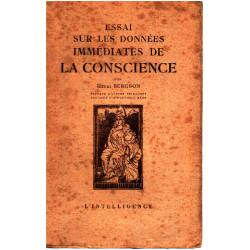 Essai sur les données immédiates de la conscience/ portrait de...
