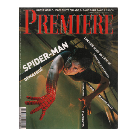 Revue cinéma première n° 304 portfolio cannes spider man ghost world